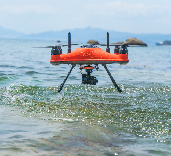 Drones resistentes al agua
